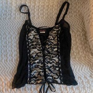 DreamGirl Lingerie Crop Top